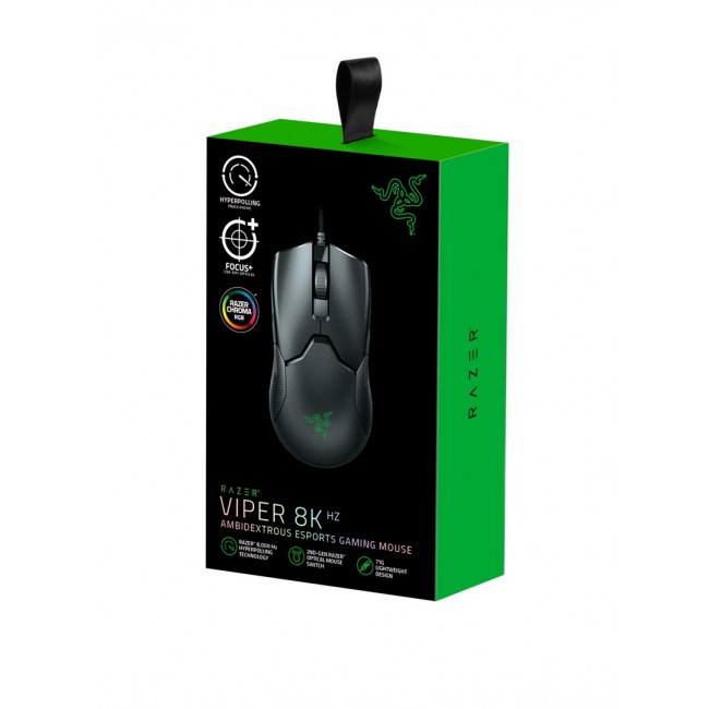 Razer Viper mouse Right-hand USB Type-A Optical 20000 DPI