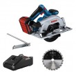 Bosch GKS 185-LI 16.5 cm Black, Blue, Grey 5000 RPM