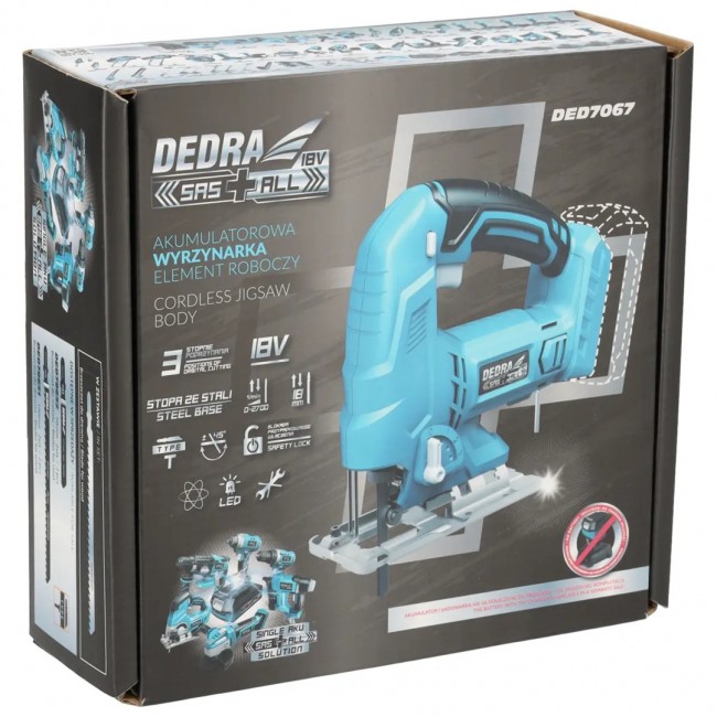 Cordless Jigsaw 18MM 18V 0*AH SAS+ALL Cordless Jigsaw 18MM 18V 0*AH SAS+ALL