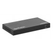 Manhattan 4K@60Hz 3-Port HDMI Switch, Switches Between Three HDMI Inputs on One HDMI Output (3x1), 18G, Automatic and Manual Switching, IR Remote Control, Black