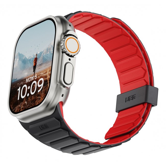 Urban Armor Gear 19416111319B smart wearable accessory Strap Ash, Red Silicone