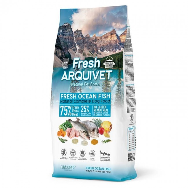 ARQUIVET Fresh Ocean Fish - dry dog food - 10 kg