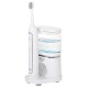 Adler | 2-in-1 Water Flossing Sonic Brush | AD 2180w | Rechargeable | For adults | Number of brush heads included 2 | Number of teeth brushing modes 1 | White Adler | 2-in-1 Water Flossing Sonic Brush | AD 2180w | Rechargeable | For adults | Number of brush heads included 2 | Number of teeth brushing modes 1 | White
