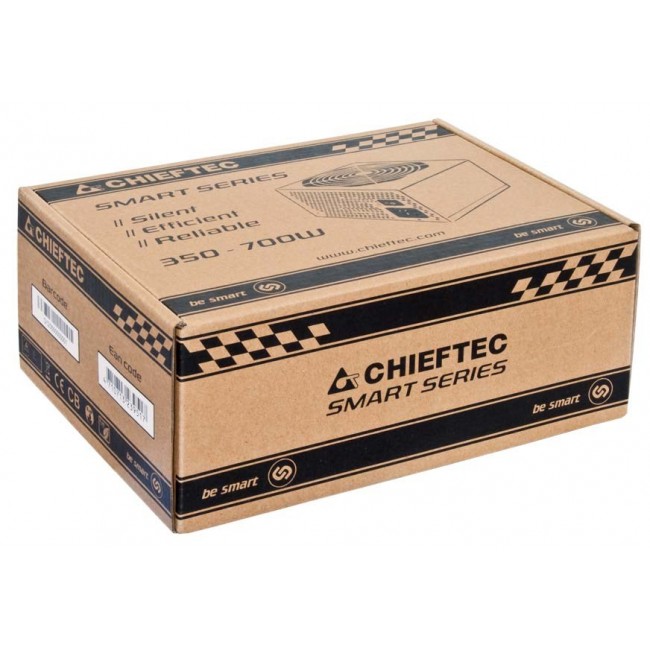 Chieftec Smart GPS-600A8 power supply unit 600 W 20+4 pin ATX ATX Black Chieftec Smart GPS-600A8 power supply unit 600 W 20+4 pin ATX ATX Black