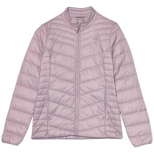 Women's down jacket 4F F094 beige 4FSS23TDJAF094 83S Women's down jacket 4F F094 beige 4FSS23TDJAF094 83S