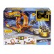 Hot Wheels Monster Trucks Loop-And-Flip Trophy Challenge Playset & Die-Cast Bigfoot Toy Truck