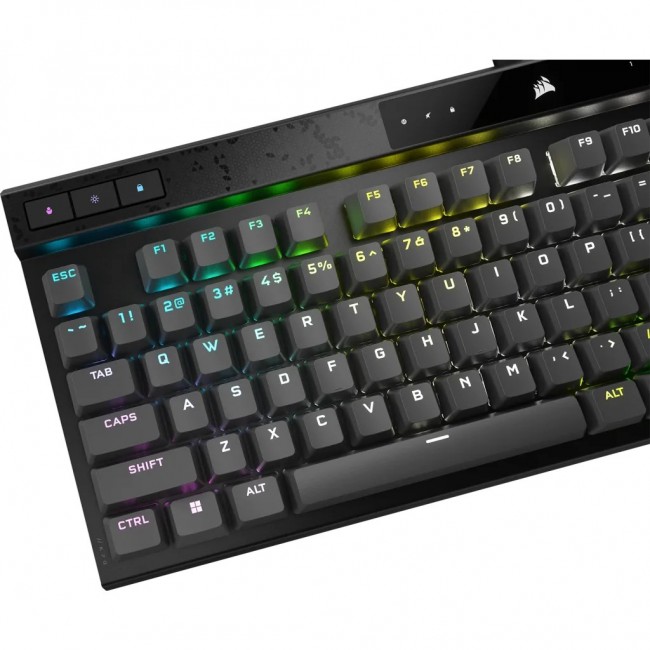 Corsair K70 MAX keyboard Gaming USB US English Black Corsair K70 MAX keyboard Gaming USB US English Black