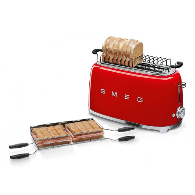 Smeg 50's Style Toaster TSF02RDEU Red