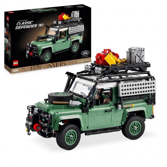 LEGO ICONS 10317 LAND ROVER CLASSIC DEFENDER 90 LEGO ICONS 10317 LAND ROVER CLASSIC DEFENDER 90