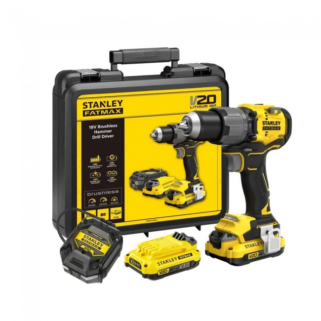 Fatmax 18V SFMCD726D2K STANLEY impact drill/driver Fatmax 18V SFMCD726D2K STANLEY impact drill/driver