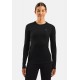 ODLO Merino 160 BL Top Crew Neck l/s women's T-shirt, size S, black ODLO Merino 160 BL Top Crew Neck l/s women's T-shirt, size S, black