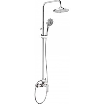 Rain shower with shower faucet