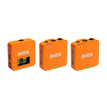 R DE Wireless GO III Orange - wireless microphone system (orange)