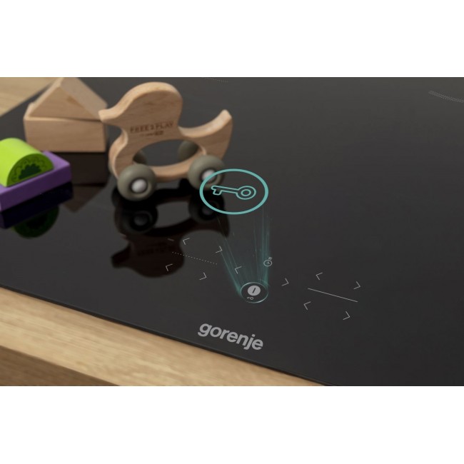 Gorenje GI8421BSC Built-in 80 cm Induction cooktop 4 zone(s) Black