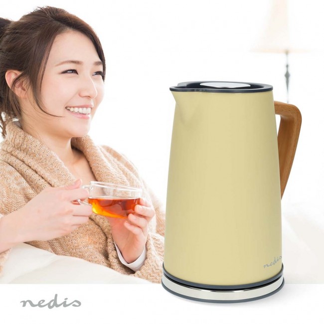 Electric kettle Nedis KAWK510EYW 1.7L Yellow