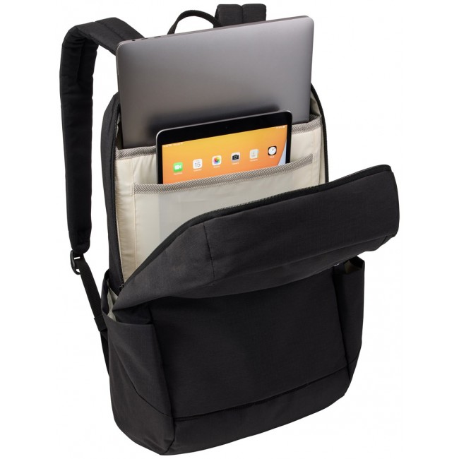 Thule Lithos TLBP216 - Black backpack Casual backpack Polyester