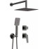 Concealed shower set