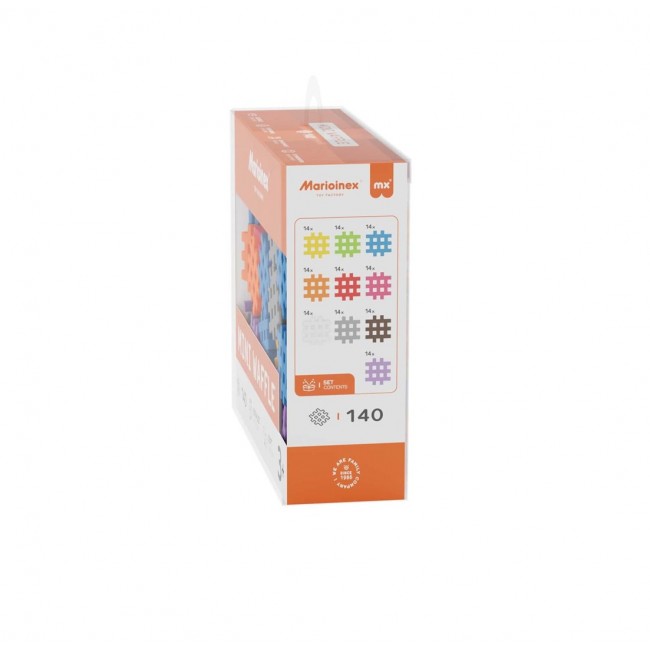 MARIOINEX Mini Waffle Building Blocks, 140 pieces