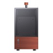 Jonsbo T6 PC Case, Mini-Tower, Mini-ITX, Tempered Glass, Wood, black