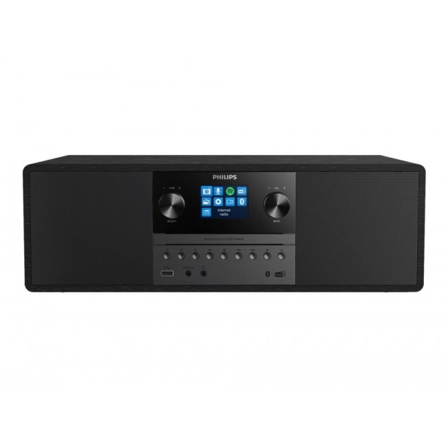 Philips TAM6805 Music System with Internet Radio, DAB+, Bluetooth, CD, USB, and Spotify Connect