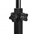 Maclean mobile desk/laptop stand, black, height adjustment 59-89cm, max. 30kg , MC-121 B