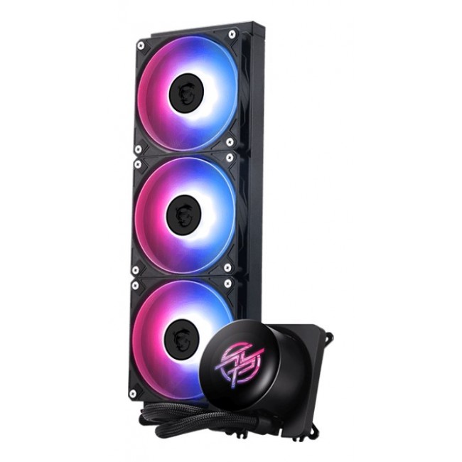 MSI MPG CORELIQUID P13 computer cooling system Processor All-in-one liquid cooler 12 cm Black 1 pc(s)