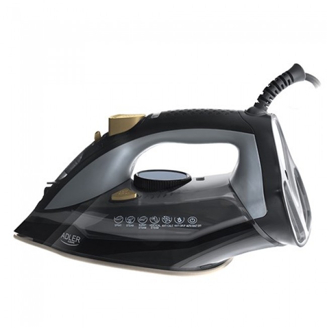 Steam Iron ADLER AD 5038 3000W Black Steam Iron ADLER AD 5038 3000W Black