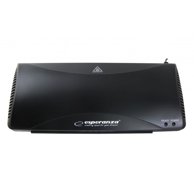 Esperanza EFL001 laminator Cold/hot laminator 250 mm/min Black Esperanza EFL001 laminator Cold/hot laminator 250 mm/min Black