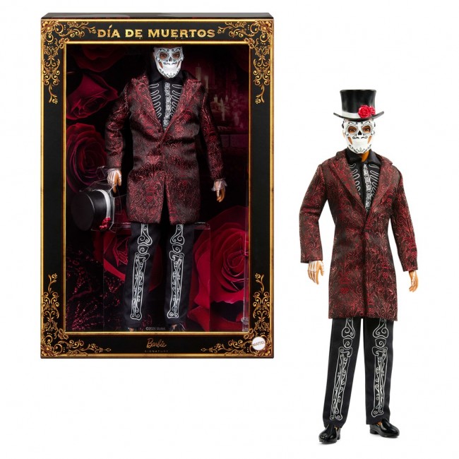Barbie Signature 2026 D a De Muertos Doll in Knee Length Jacket and Removable Calavera Mask and Hat