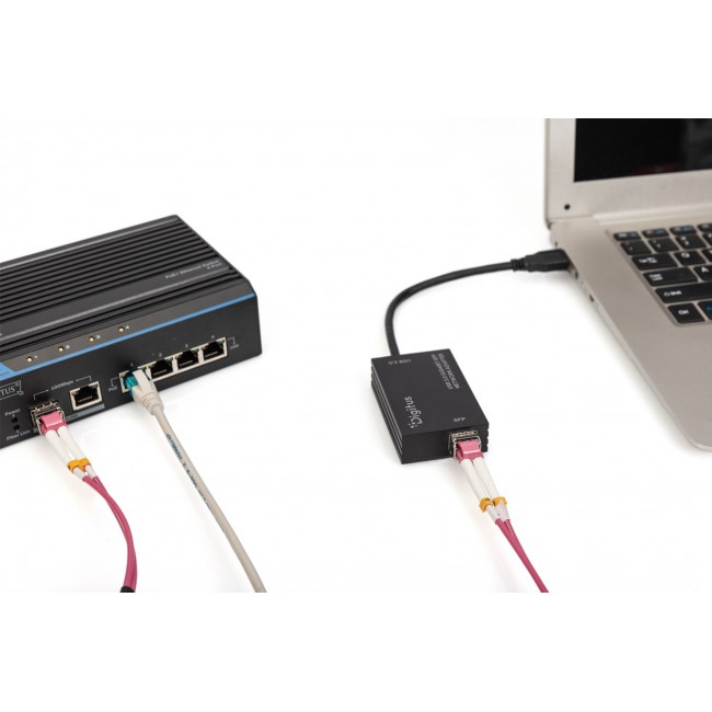Digitus USB 3.0 Gigabit SFP network adapter Digitus USB 3.0 Gigabit SFP network adapter