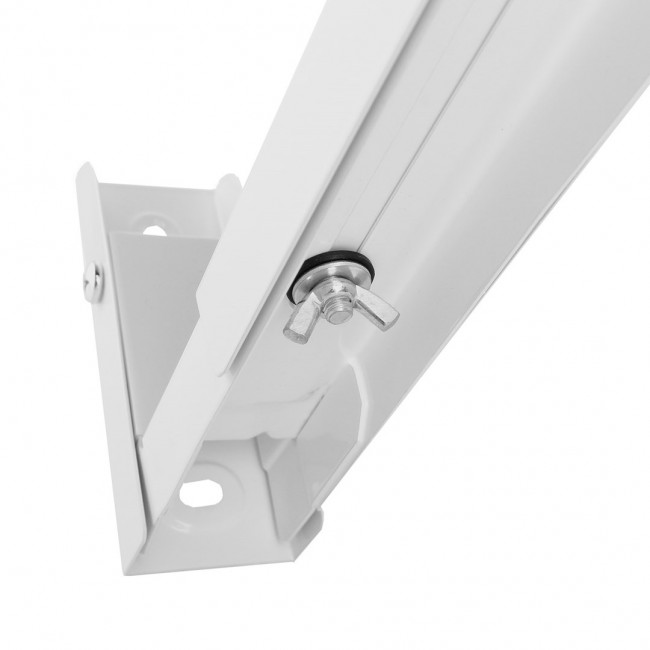 Maclean MC-915 W Universal Microwave Oven Bracket Holder Wall Mount Adjustable White Space Saving 30kg Maclean MC-915 W Universal Microwave Oven Bracket Holder Wall Mount Adjustable White Space Saving 30kg