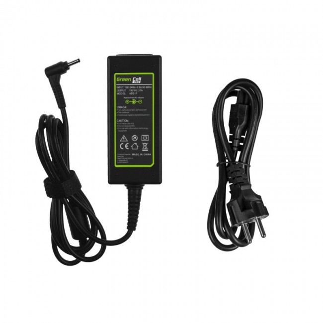 Green Cell AD61P power adapter/inverter Indoor 45 W Black