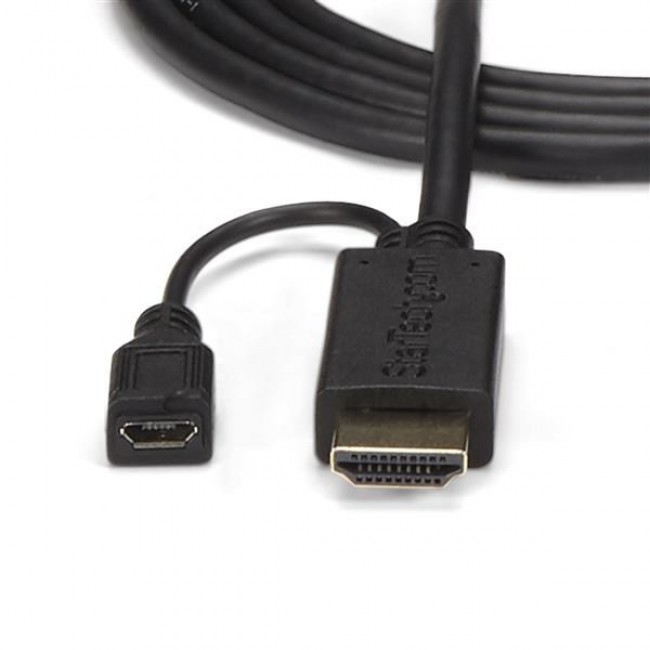 StarTech.com 10 ft HDMI to VGA Active Converter Cable - HDMI to VGA Adapter - 1920x1200 or 1080p