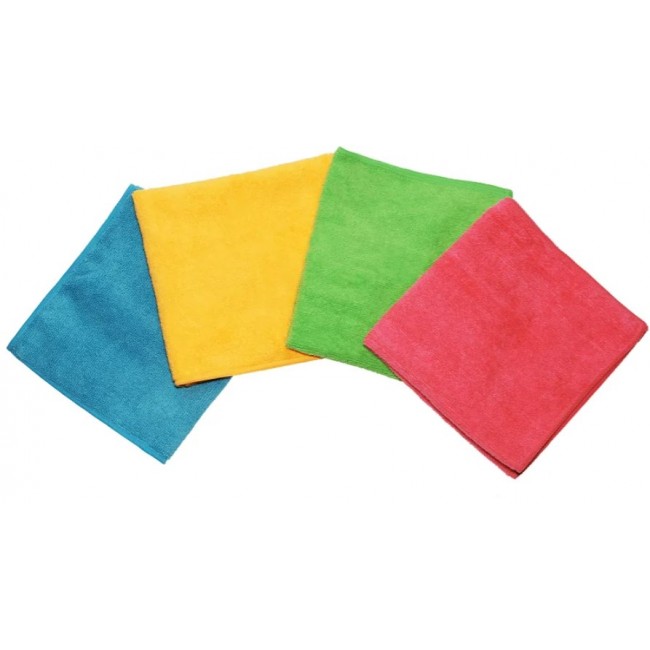 Cleaning Cloth Vileda Microfibre Cloth Colors Extra Large 4 pcs Cleaning Cloth Vileda Microfibre Cloth Colors Extra Large 4 pcs