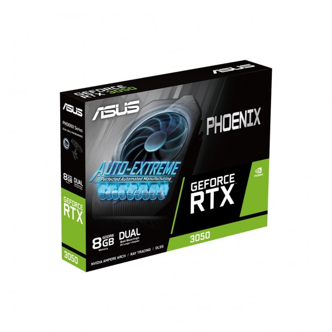 ASUS Phoenix PH-RTX3050-8G-V2 NVIDIA GeForce RTX 3050 8 GB GDDR6