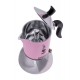 Bialetti 6586 Moka pot 0.15 L Black, Pink, Silver Bialetti 6586 Moka pot 0.15 L Black, Pink, Silver