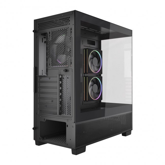 Gembird Gaming case Fornax X550 aquarium type, ATX, 2x USB 3.2 + 1x USB type-C, black Gembird Gaming case Fornax X550 aquarium type, ATX, 2x USB 3.2 + 1x USB type-C, black