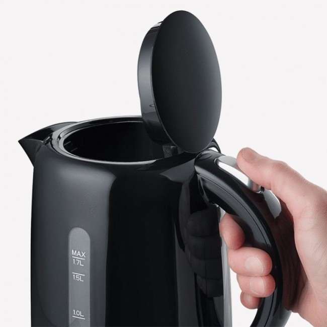 Severin WK 4322 electric kettle 1.7 L 2200 W Black