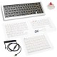 Ducky Outlaw 65 keyboard Universal USB Silver Ducky Outlaw 65 keyboard Universal USB Silver