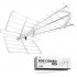 DVB-T2 Spacetronik EOS PRO Combo UHF+VHF LTE 5G Directional Antenna (White)
