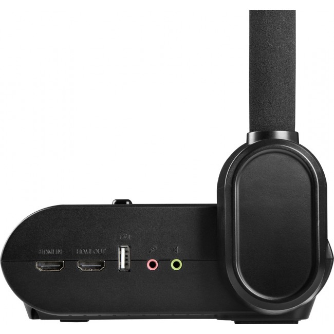 AVer F17+ document camera Black 25.4 / 3.06 mm (1 / 3.06