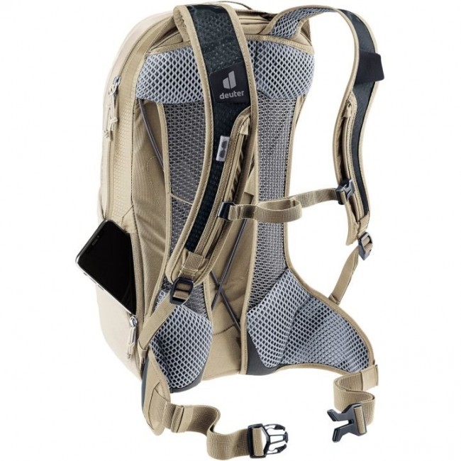 Bicycle backpack - Deuter Race Air 10 (Alu/Greystone)