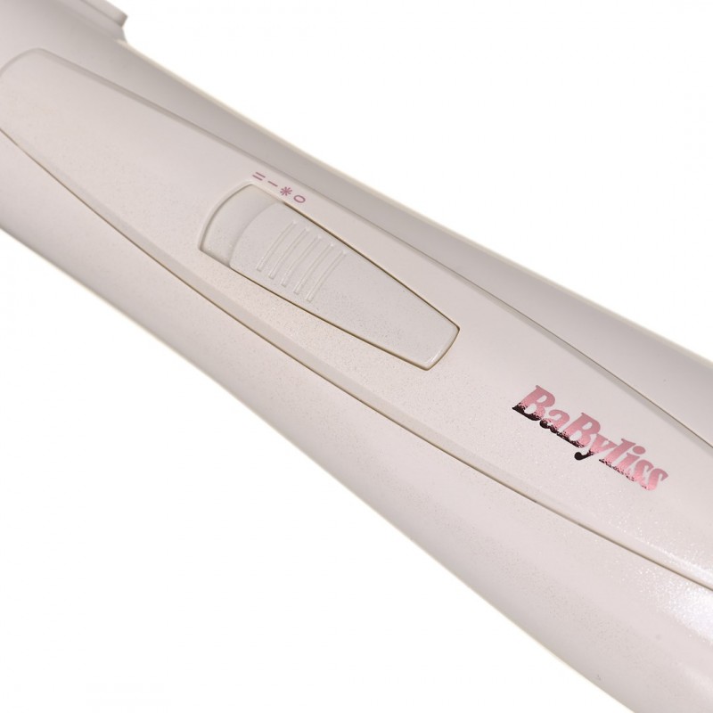 BaByliss AS914PE hair styling tool Straightening brush Warm Black, Rose gold 1000 W 2.5 m
