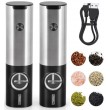 PROMIS Set of pepper and salt mills with stand MP36X2