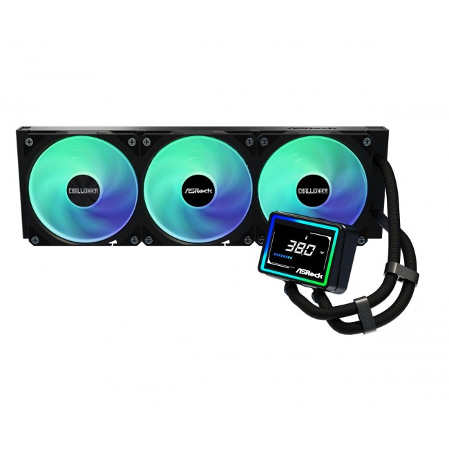 Asrock Challenger 360 Digital Processor Liquid cooling kit 12 cm Black Asrock Challenger 360 Digital Processor Liquid cooling kit 12 cm Black