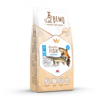 BEMO Sensitive Fish Medium/Large Mono - dry dog food - 10kg