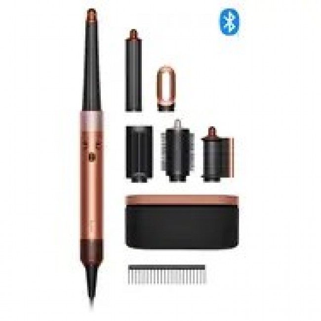 Dyson Airwrap ID Straight + Wavy Multistyler Warm Black, Rose gold