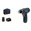 Bosch Akku-Bohrschrauber 12 V Li-Ion 1300 RPM Black, Blue, Red