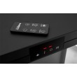 Electric Fireplace NEO TOOLS 2000 W, 3D Flame Effect, Thermostat, Black