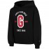Girls' sweatshirt 4F deep black HJZ22 JBLD004 20S 122/128cm